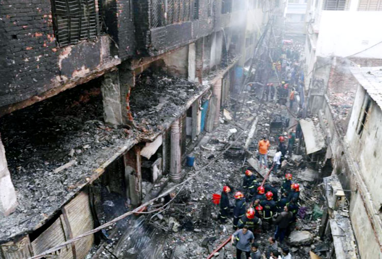 Dhaka fire leaves 70 dead, 38 bodies handed over to family members 
